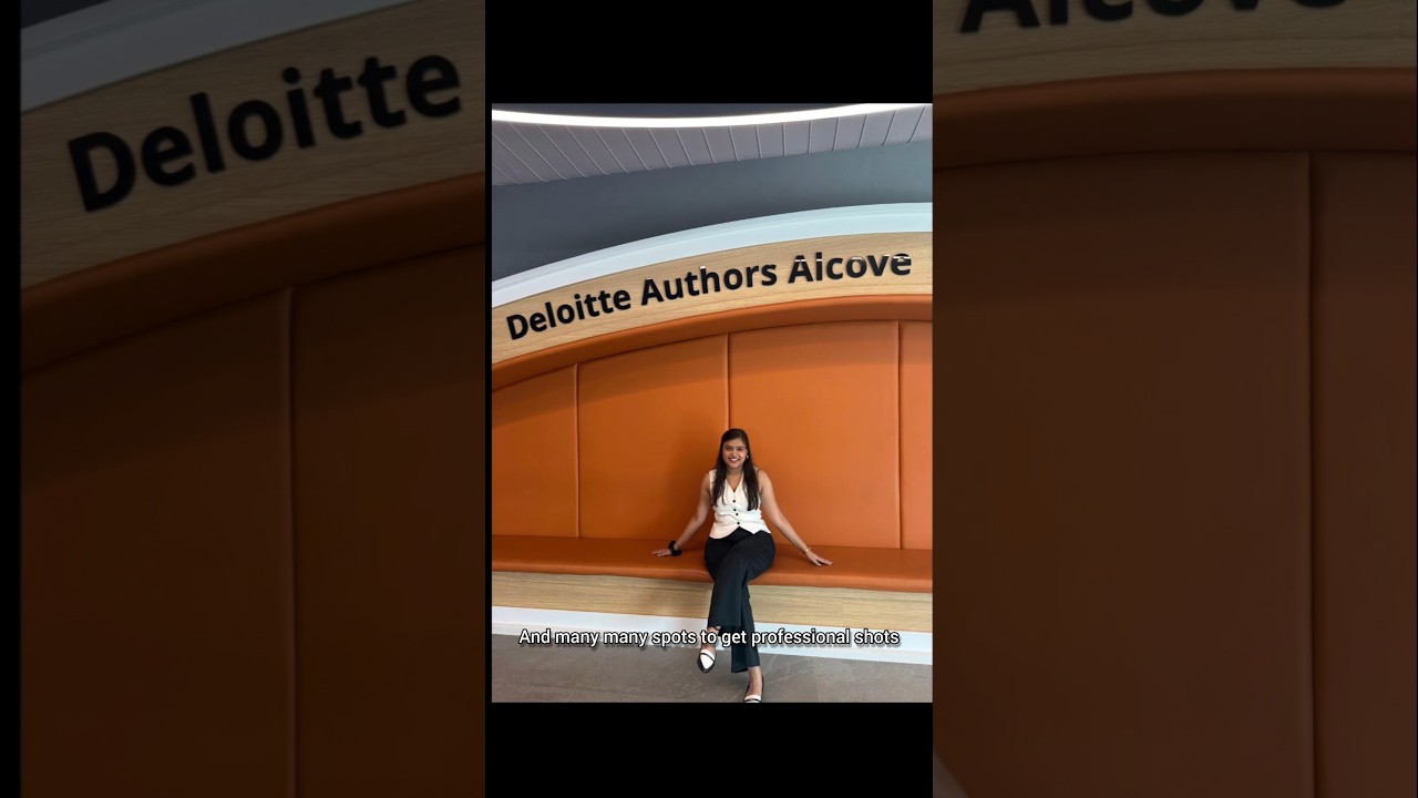 Vlog 5: Visit at Deloitte University, Hyderabad 
