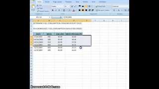 How to determine fuel consumption using microsoft excel tutorials. the
in a car easily. ms tutorials, ...