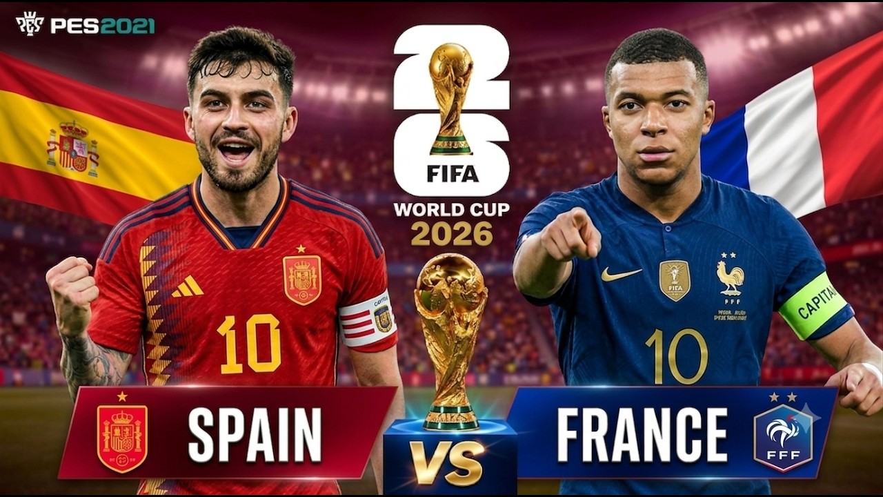 eFootball PES 21 Gameplay | Fifa World Cup 2026 Live Simulation