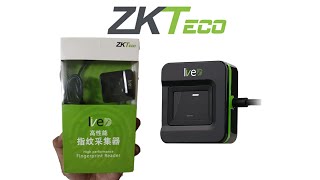 HOW TO CONNECT ZKTECO (Live 20R) FINGERPRINT READER OR SCANNER || HOW TO SETUP OR INSTALL SOFTWARE