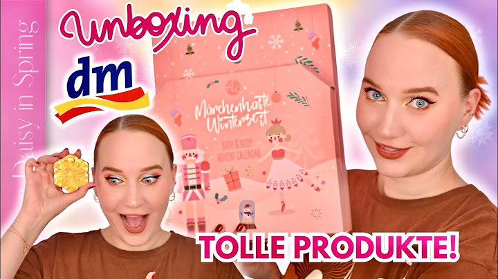 DM ACCENTRA ADVENTSKALENDER (rosa) 2024 Unboxing | Hält, was er verspricht! 😍👏🏻 I LikeADaisyInSpring