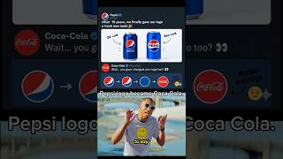 Coca-Cola found a hidden message in Pepsi's new logo 💀