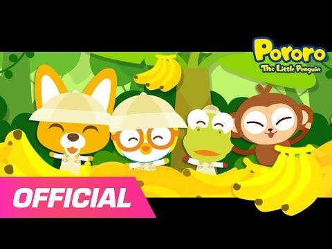 Banana Cha Cha | Banana songs for kids | Learn fruits | Pororo the Little Penguin