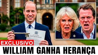 Príncipe William vira dono da propriedade privada da Rainha e deixa família de Camilla furiosa!