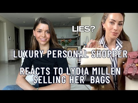 REACTING TO LYDIA ELISE MILLEN SELLING ALL OF HER HERMES BAGS