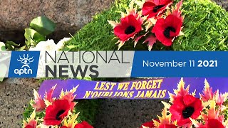 APTN National News November 11, 2021 – Remembrance Day, Honouring Indigenous veterans