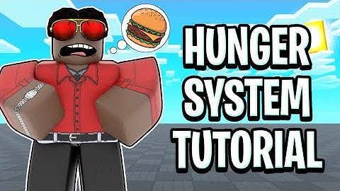 How to make a Hunger System | Roblox Studio Tutorial