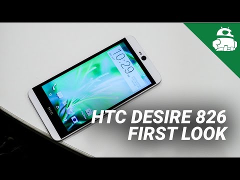 HTC Desire 826 First Look