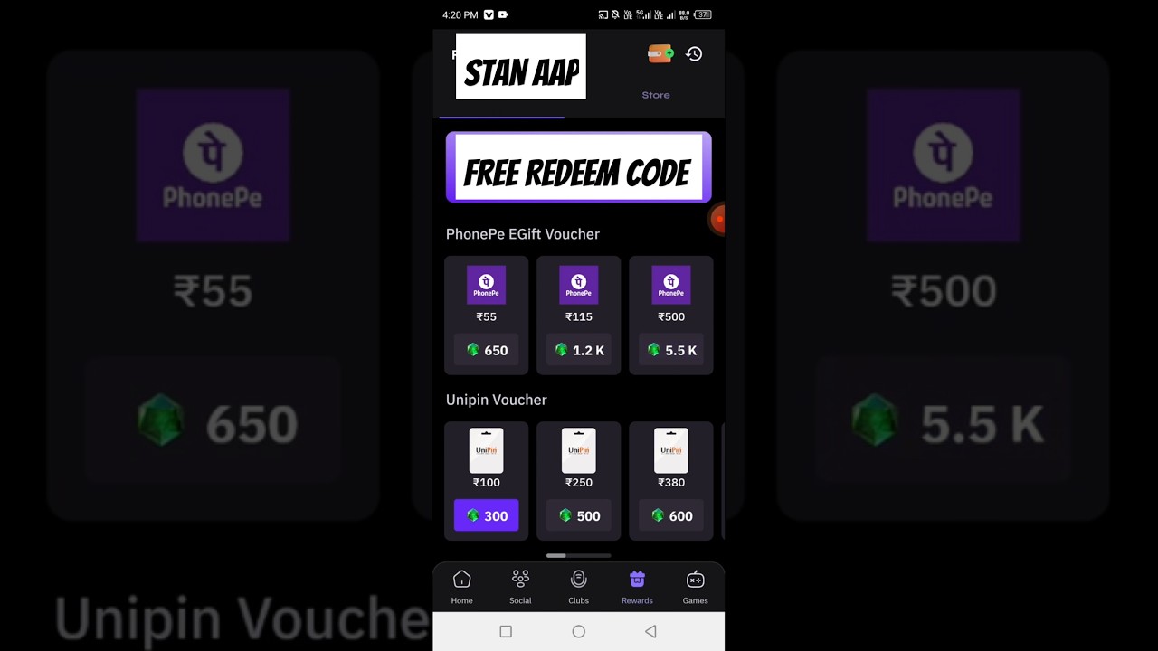 Stan App New Problem Coupon Unavailable Gems Now In Store Kaise Solve Hoga Iska Kiya Solution Hai