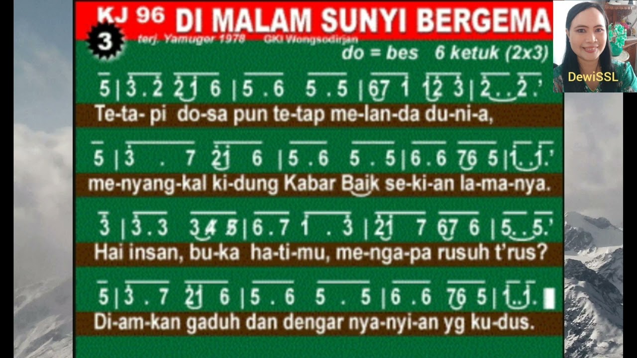 Kj 96 Di Malam Sunyi Bergema Cover DewiSSL