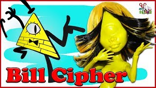 Gravity Falls / DAUGHTER Bill Cipher / How to make a doll / WIG / Part 1 / Muza Rukodeliya