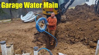 Garage Build #19 - Installing Water Main