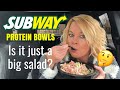 Subway NEW Protein Bowl Review