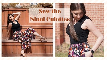 Ninni Culottes Pattern Review | Sewing Culottes with Named Clothing Patterns | How to Sew Culottes