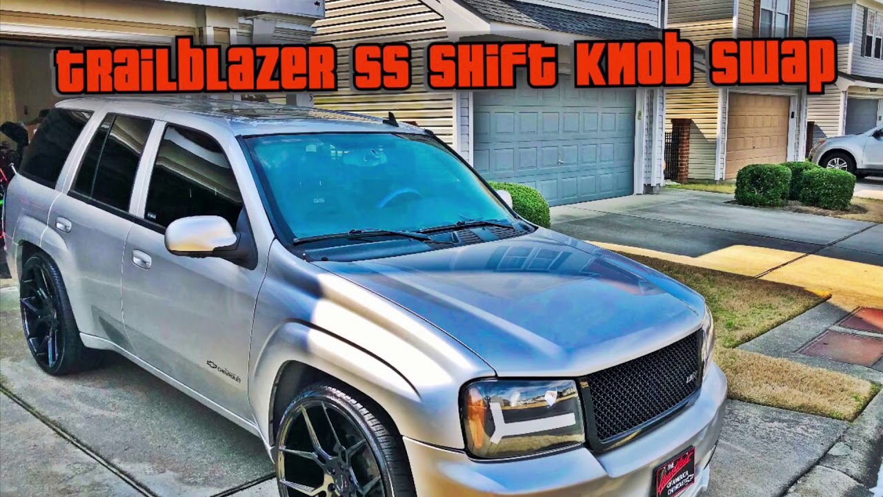 Trailblazer SS shift knob swap
