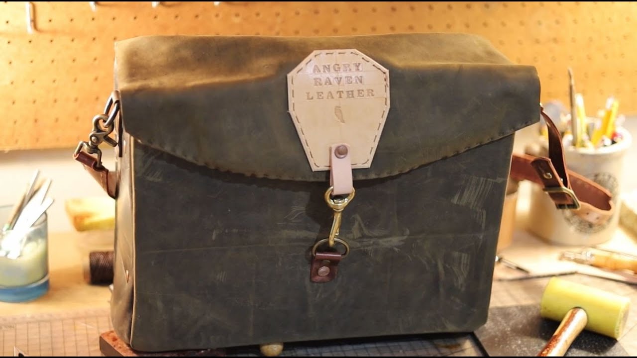 Making a Frankenstein Travel Briefcase Handmade Leatherwork YouTube