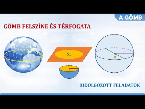 Videó: Hogyan Számoljuk Ki A Gömb Térfogatát