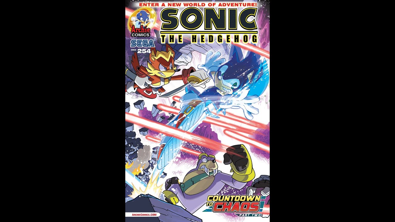 Sonic the Hedgehog Comic Issue 254: Countdown to Chaos Part 2 [The ...