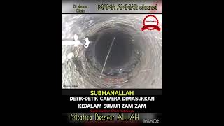 KETIKA KAMERA DI MASUKKAN KE DALAM SUMUR ZAM-ZAM || #short #sumurzamzam