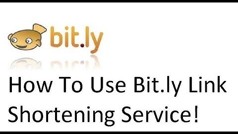 Bitly Tutorial [How to use bit.ly to shorten urls and track click through