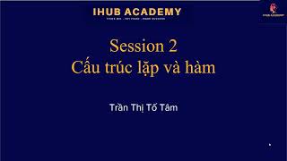 Bài 3: Vòng lặp (Loop) và Hàm (Function) trong JavaScript