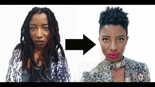 I CUT MY THICK LOCS / Dreadlocks ! DO I REGRET IT STORY TIME! BIG CHOP VIDEO!