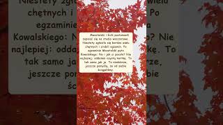Masztalski I Ecik Zdają Egzamin. Oба Oddali Czystą Kartkę. Co Teraz Pomyślą?