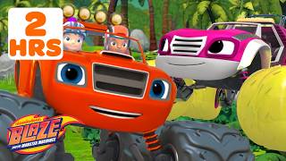 Blaze's Best Races & Transformations with Friends! #2 🚗💨 | 2 Hours | Blaze and the Monster Machines