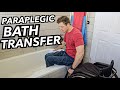 HOW TO | Wheelchair to Bath Transfer