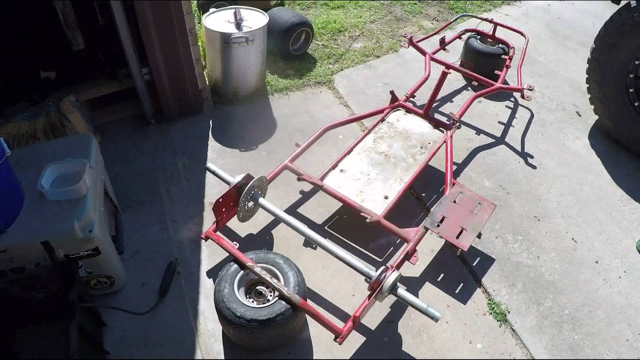 Go Kart Build Axle Removal issue/problems YouTube