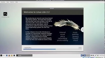 Linux Lite 2.2 Beta 1 Install Video