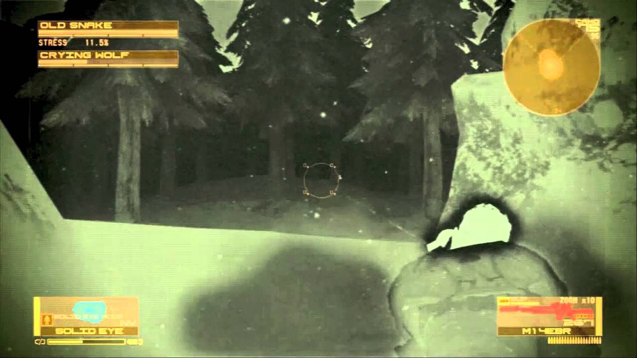 063 メタルギアソリッド4 Act4 クライング ウルフ Youtube