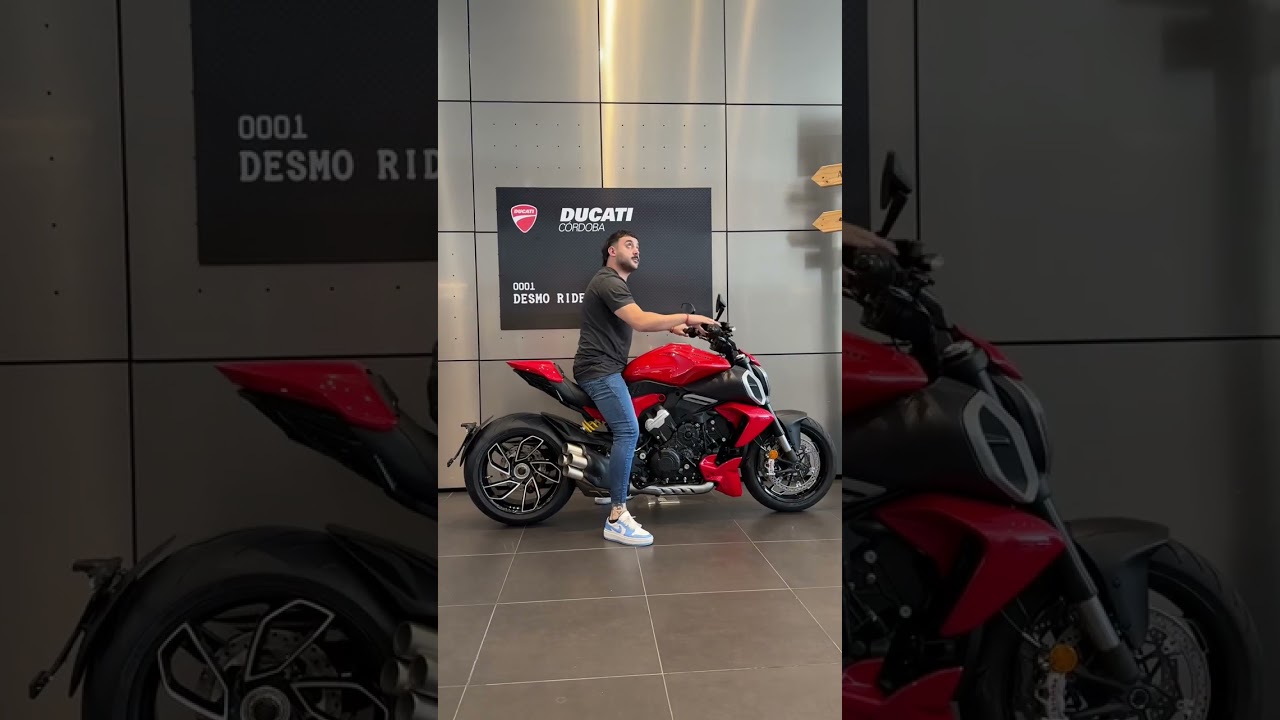 Hoy probamos la Diavel V4 🫶