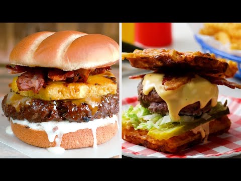 6 Juicy Burger Recipes You Cant Live Without!
