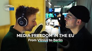 Protecting democracy through journalism: meet Lukas and Karolis
