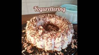 Yogurettering aus dem Tupperware Jel Ring - ein super leckeres Sommerdessert.