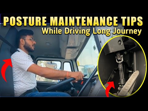 TATA Signa Posture maintenance tips🙏गाड़ी चलाने से पहले बैठने का तरीका सिख लेना🤔 Commercial Vehicle