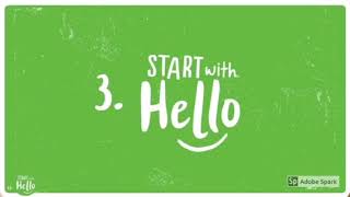 Start with Hello