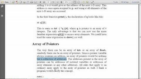 Procedural Programming:- Chapter-8 Arrays (Two Dimensional Arrays)