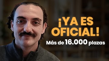 Nueva CONVOCATORIA AGE 🚨 Más de 16.000 plazas (todo lo que debes saber)