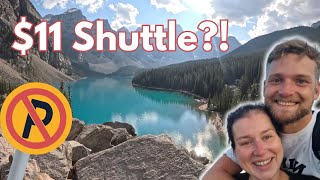 $11 Shuttle to Lake Louise & Moraine Lake (What You NEED to Know!)