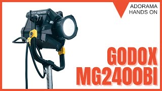 GODOX KNOWLED MG2400Bi for a Commercial Shoot