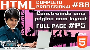 Animação ao Scroll / Página com layout FULL PAGE #P5 - Curso de HTML Completo e Profissional #88