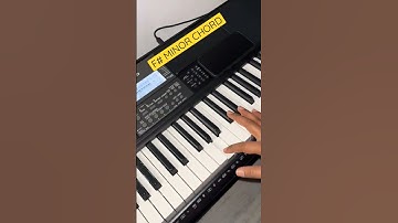 F# Minor Chord Shorts | F Sharp Minor Chord Shorts | Music Tutorials Shorts | Piano Lesson #shorts