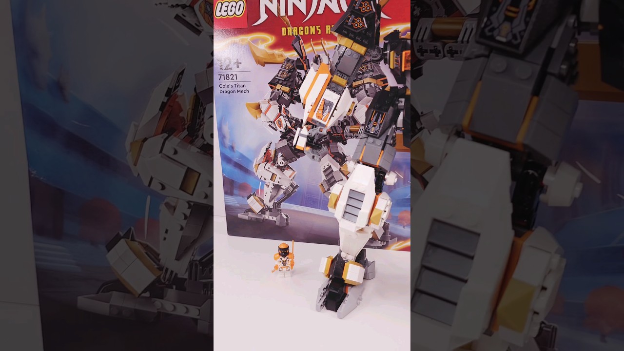 LEGO® NINJAGO Cole's Titan Dragon Mech (71821)[1055 pcs] Building