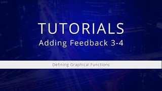 Tutorial 3-4 - Defining Graphical Functions
