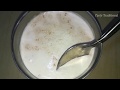 Natural & Healthy Coconut Milk Yogurt / Coconut Milk Curd
