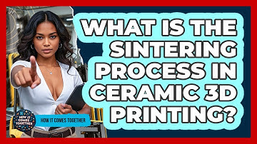 What Is The Sintering Process In Ceramic 3D Printing? - How It Comes Together