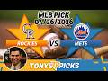 Colorado Rockies vs. NY Mets  Pick 4/26/26 MLB Pick Prediction