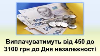 Грошова Виплата Від 450 До 3100 Грн До Дня Незалежності | Хто Отримає І Яку Суму?